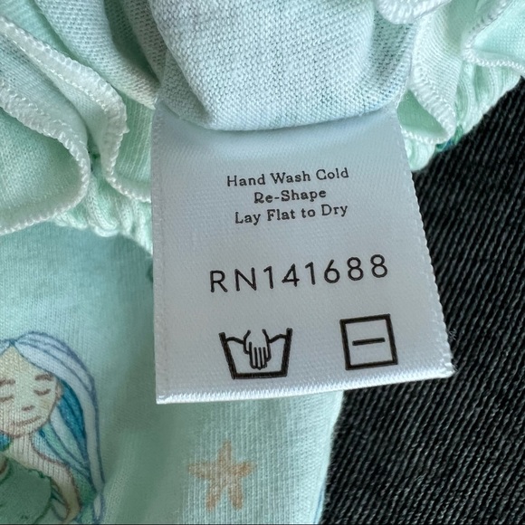 Sweet Honey Mermaid Smocked Romper Size 12 Months - Picture 6 of 8